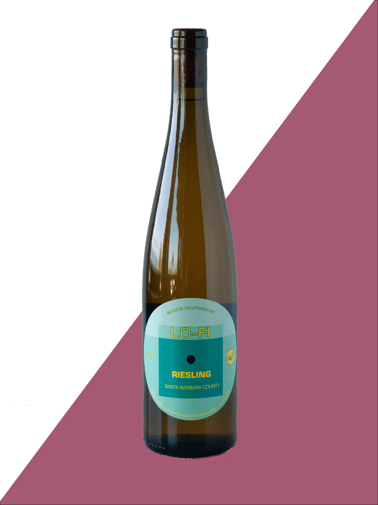 Bottle shot of Lo-Fi Riesling - white wine from Santa Barbara County