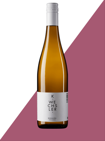 Bottle shot of K Wechsler Trocken Riesling - white wine from Germany