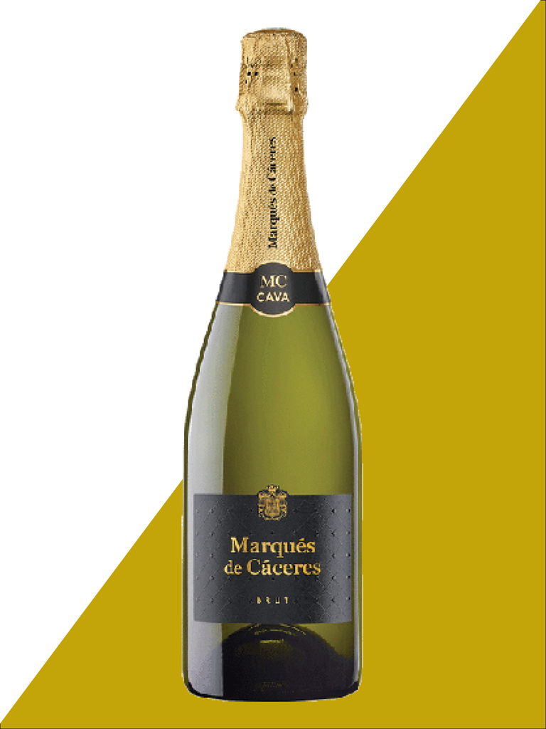 Bottle Shot of Marques de Caceres Brut Cava - Sparkling wine from Spain